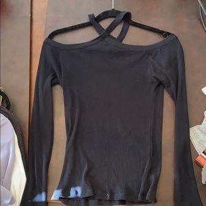 Black Long sleeve top